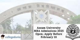 Assam University MBA Admissions 2025 Open Apply Before February 10